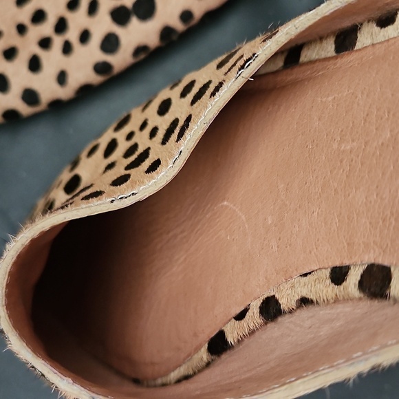 Madewell Sand Dune Spotted Multi Remi Slip On Mules Womens Size 7.5US - Picture 9 of 10